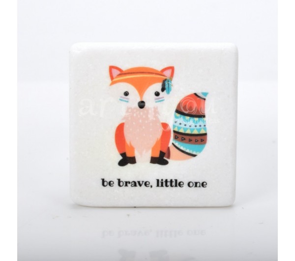 Μάρμαρο Boho ζωάκια αλεπού